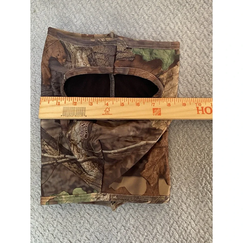 Cabela's Camo Face Mask Advantage Timber Pullover One Size